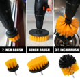 thumbnail image 3 of 19x Car Detailing Brush Kit Auto Interior Wheel Gap Drill Cleaning Tool Set, 3 of 4