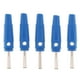 thumbnail image 2 of 5 Unids 4mm Banana Plug Sin Soldadura Lateral Apilable Plátanos De Cobre azul, 2 of 7