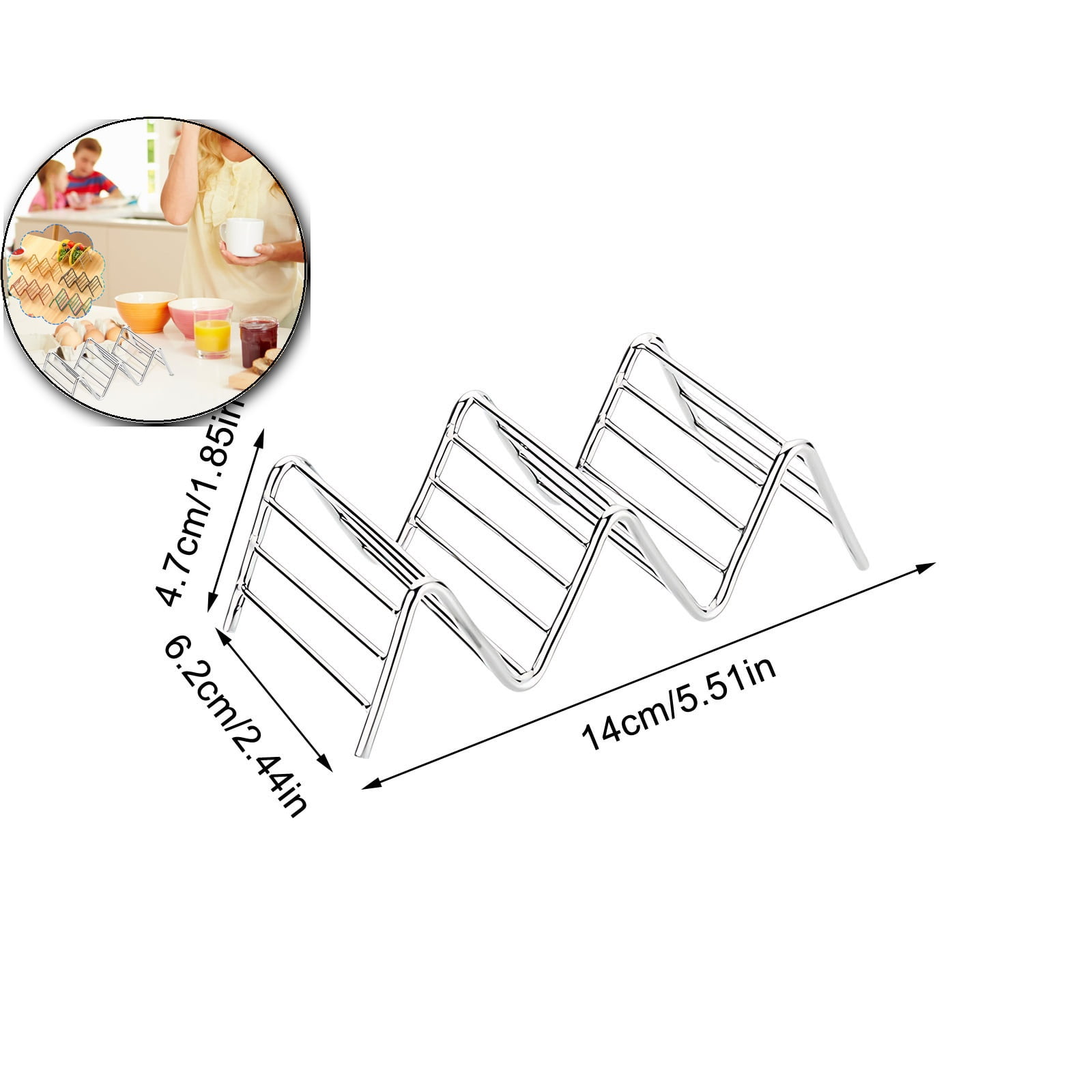Collections Etc Tacosaurus Rex Dinosaur Taco Stand Holder