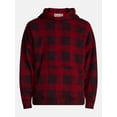 thumbnail image 5 of No Boundaries Holiday Boxy Fit Oversized Fleece Hoodie, Men's Sizes XS-4XLT, 5 of 5