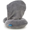 thumbnail image 5 of Brookstone Hooded Neck Pillow - High Density Memory Foam Neck Support Sleep and Travel Pillow, 5 of 7