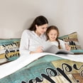 thumbnail image 5 of Homewish Happy Camping Bedding Comforter Set 2pcs for Kids Children Teens,Adventure Car Twin Comforter Sets Microfiber,Lodge Cabin Breathable Bedding Set,Super Cozy Room Decor, 5 of 8