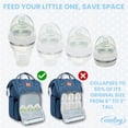 thumbnail image 6 of Cintog Collapsible Anti-Colic Baby Bottle Bundle, Newborn, Silicone, 2 Pack, 6 fl oz, 6 of 7
