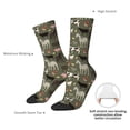 thumbnail image 4 of Xecao Farm Animals Pattern Sport Socks for Women and Men Crew Socks Sporty Calf Socks Casual Socks, 4 of 6