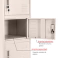 thumbnail image 3 of Locker Casillero Guardex BAVARIA Metálico 6 Puertas, 3 of 6