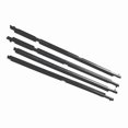 thumbnail image 3 of Ruiboury 4pcs/set Visor For Car Weatherstrip Door Belt Set Reliable Rust for Protection Easy Replace Feature black civic12-15, 3 of 6