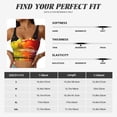 thumbnail image 5 of Daiia Vibrant Color Splash Printed Women's Sports Bra, Breathable Activewear Bra with U-Back Design and Removable Pads, Comfortable and Supportive for Yoga, Workout-XX-Large, 5 of 8