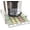 Chrome with Glass Top, variant on Drawer for 36 Coffee Pods Storage – K-Cup Holder