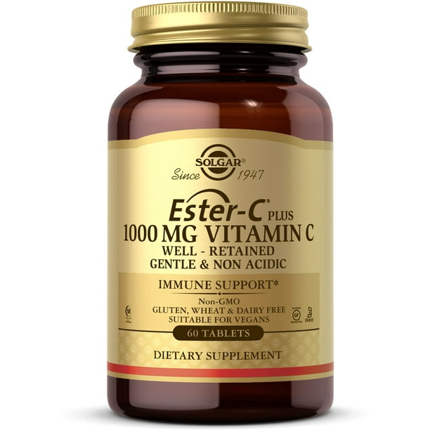 Solgar EsterC Plus 1000 mg Vitamin C Tablets (EsterC Ascorbate