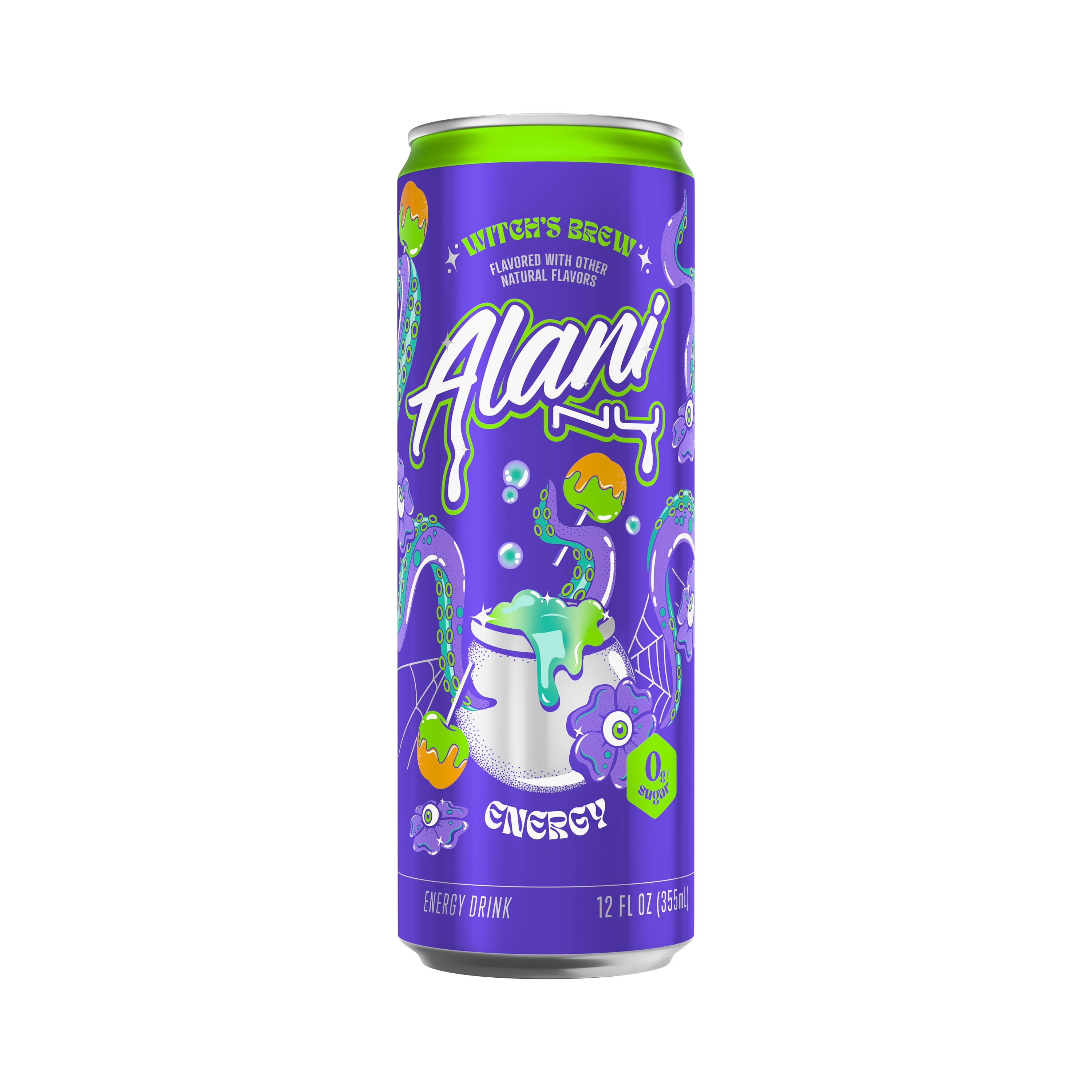 Alani Nu Sugar Free Energy Drink Mini Witch's Brew 4 Cans 8.4 fl