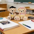 thumbnail image 4 of 2026 Graduation Bear Graduation Gifts for Her, 7 Inch Plush Bear for Kindergarten & Preschool Graduates, Soft Commemorative Keepsake with Cap and Diploma for Class of 2026, 4 of 4