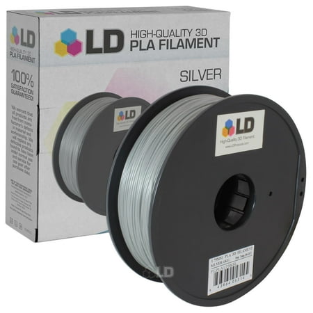 LD Silver 1.75mm PLA 3D Printer Filament (Best Products For Sebaceous Filaments)