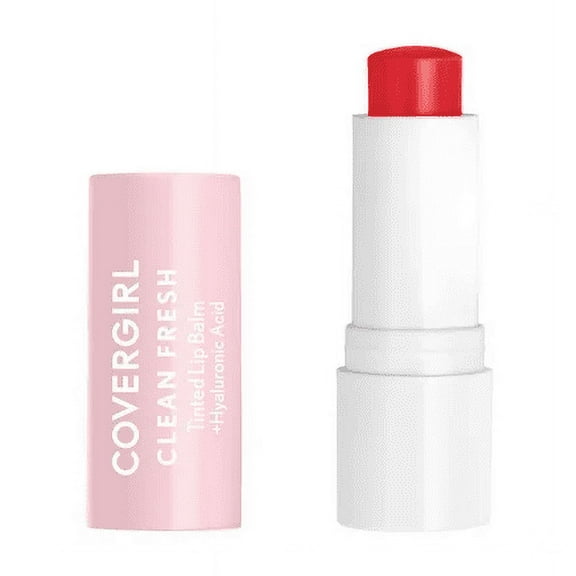 Pack of 2 CoverGirl Clean Fresh Tinted Lip Balm, You're the Pom 400