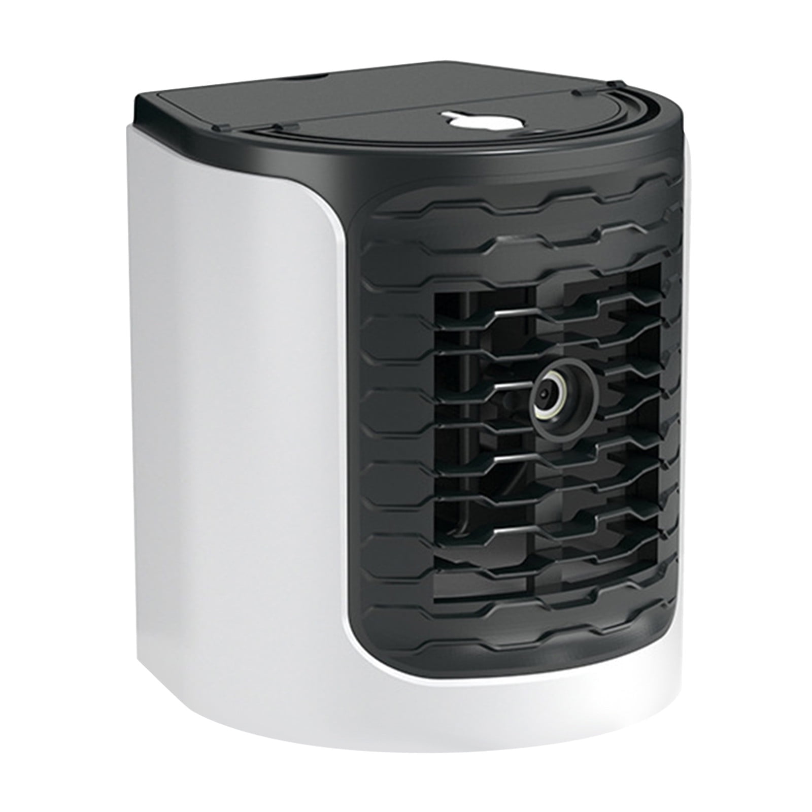 VAJUSO Quiet Portable Water-Cooled Fan, Quick Top Refill, Desktop Air Cooler for Home Dorm Desk Bedroom(White)