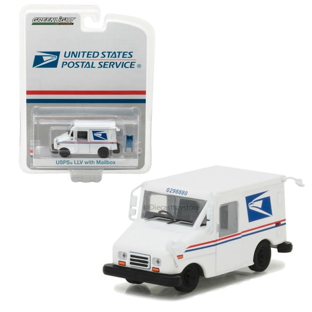 Maqueta de automóvil fundido a presión Greenlight Servicio Postal de los Estados Unidos