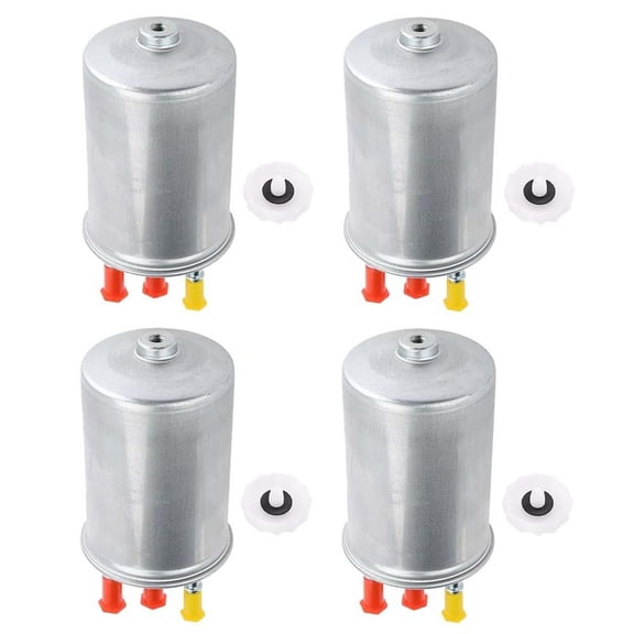 HDF924E 4-Pack Fuel Filter for Ford Focus Mondeo Transit Connect Jaguar X-Type, Replaces ADG02342, WK8293