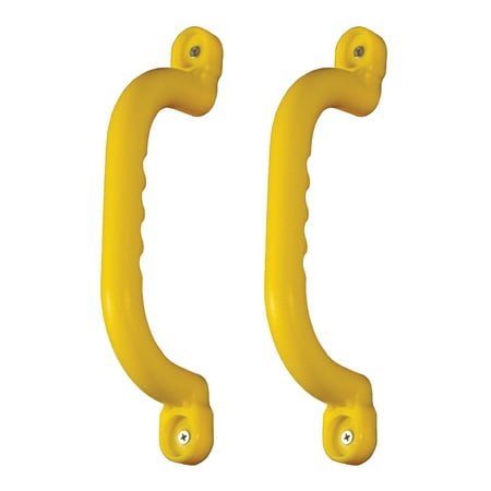 Gorilla Playsets Plastic Safety Handles, Yellow (2-Pack)
