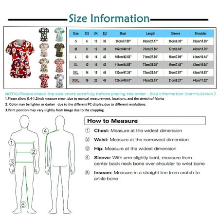 

Womens Plus Size Scrub Uniform Short Sleeve V Neck Scrubs Nurse Uniform Tops