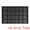 Black-24 Grid Tray, variant on Unique Bargains Jewelry Organizer Trays with Removable Dividers for Drawers Storage Black-Flat Tray
