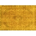 thumbnail image 1 of Ahgly Company Indoor Rectangle Abstract Yellow Modern Area Rugs, 8' x 10', 1 of 4