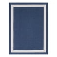 thumbnail image 3 of Unique Loom Decatur Collection Area Rug - Border (8' 5" x 11' 4" Rectangle Navy Blue/Ivory), 3 of 7