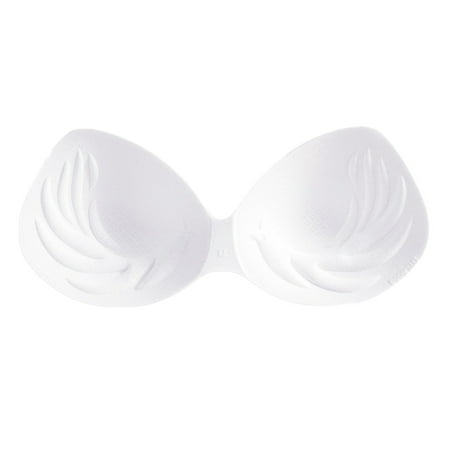 

BYDOT Women Latex Breast Pad Bra Cup Inserts Underwear Replacement Anti-Mite Breathable Sponge Chest Cushion Bikini Padding