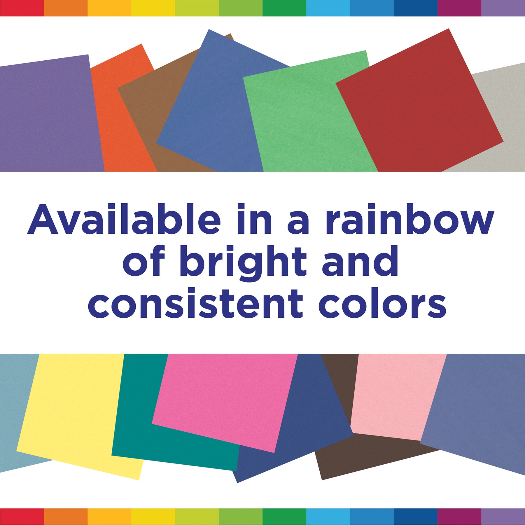 Prang Construction Paper, Medium Weight, Gray, 12" x 18", 50 Sheets Per Pack, 5 Packs