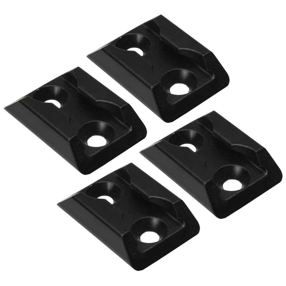 2" LTrack Anchor Point Tie Down Black