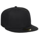 thumbnail image 3 of Gorra New Era Blank Custom 59FIFTY ajustada negro/gris UV 7 1/4, 3 of 7
