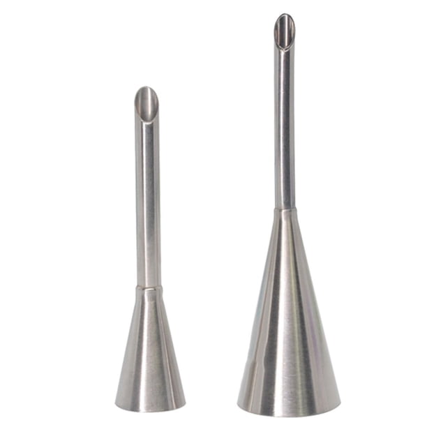 Billuyoard 2 unids/set boquillas de Acero inoxidable para glaseado de pasteles JJ17939-00B