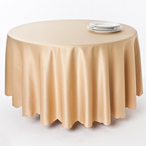 Saro Satin Scalloped Edge Table Cloth Liner
