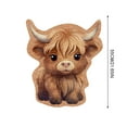 thumbnail image 3 of Get Comfortable With This High Low Cow Shaped Mat - A Delightful Addition To Any Space for Home and Use, 3 of 7