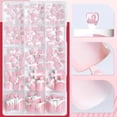 thumbnail image 3 of 150pc French Tip Press On Toenails with Glue Tabs, Square Acrylic Fake Toenails for Women, 3 of 4