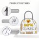 thumbnail image 4 of Balery Home Cooking Bolsa de Almuerzo para Mujeres, Caja de Almuerzo, Bolsa de Almuerzo Pequeña Impermeable, Tote de Almuerzo Reutilizable con Gran Capacidad, 4 of 6