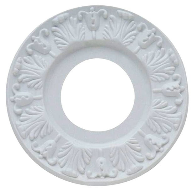 Westinghouse 7702700 10" White Victorian Molded Plastic Ceiling