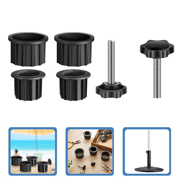 Worgeous 2 Sets Umbrella Stand Replacement Part Beach Parts Patio Holder
