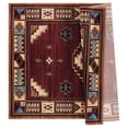 thumbnail image 6 of United Weavers Rustic Forest Bayard Southwestern Border Accent Rug, Burgundy, 1'10" x 2'8", 6 of 9