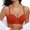 Orange, variant on ZZwxWA Bras for Women Soft Support Adjustable Spaghetti Strap Seamless Bralette Full-Coverage Push Up Comfort Everyday Bra