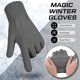 thumbnail image 3 of 4 pares de guantes mágicos de invierno, guantes unisex, manoplas elásticas tejidas, dedos completos a granel, 3 of 5