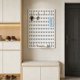 thumbnail image 4 of Yusimy No - Drill Wall - Mounted Pegboard Kitchen Hiding Drainage Basket Storage Rack Multi - functional Wall Shelf for Kitchen, 4 of 6