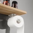thumbnail image 2 of Adhesive Toilet Paper Hook Heavy Duty Hanger Organizer For Household Storage Management, 2 of 6