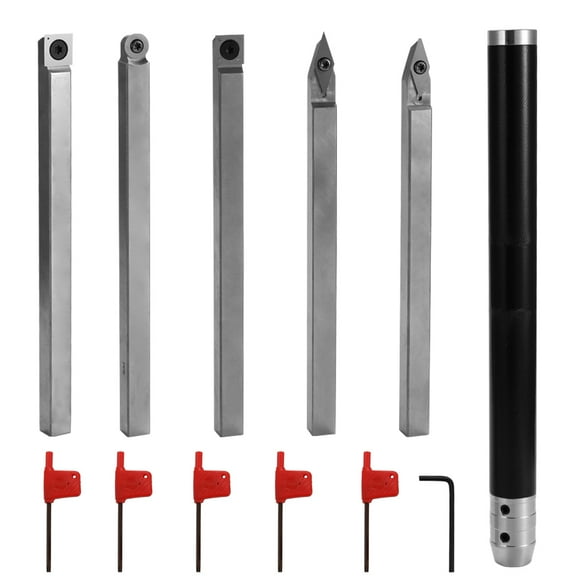 Alloy Steel Lathe Wood Turning Tool Carbide Insert Wrench Cutter Tools Aluminum Alloy Handle Woodworking Tool