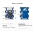 thumbnail image 1 of 2X ESP32-S3 Mini Módulo Procesador de Doble Núcleo Frecuencia de Funcionamiento de 240 MHz Módulo de Placa de Desarrollo Wi-Fi y Bluetooth 5.0, A, 1 of 10
