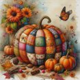 thumbnail image 4 of Kit Punto Cruz Calabaza Impreso Hilo Algodón Ecológico Bordado 11CT 40x40cm, 4 of 8