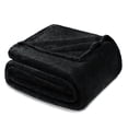 thumbnail image 1 of Manta Exclusivo Mezcla Fleece Queen, 230 x 230 cm, color negro, 1 of 9