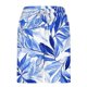 thumbnail image 4 of Ceisia Men's Blue & White Palm Leaf Print Loose Fit Quick Dry Beach Shorts with Inner Lining Multicolor M Gifts, 4 of 6