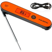 Inkbird Instant Read Meat Thermometer IHT-1P, Waterproof Instant Read Food Probe Thermometer with Backlight and Magnet for Cooking Kitchen BBQ Grill Smoker Deep Fry Candy Liquid
