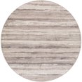thumbnail image 2 of Art of Knot Kannon Charcoal, Gray, Tan, and White 7 ft. 10 in. Round Modern Area Rug, 2 of 6