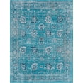 thumbnail image 3 of Unique Loom Lucerne Collection Area Rug - Aldstadt (9' x 12' Rectangle Blue/Gray), 3 of 11