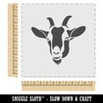 thumbnail image 2 of Toggenburg Goat Face DIY Cookie Wall Craft Stencil - 11.5 Inch, 2 of 5
